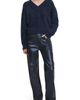 rag & bone rag & bone Logan Foil Wide Leg Jeans - 5