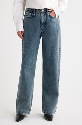rag & bone rag & bone Logan High Waist Wide Leg Jeans
