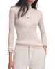Rag & Bone rag & bone Lucy Henley Stand Collar Sweater - 1