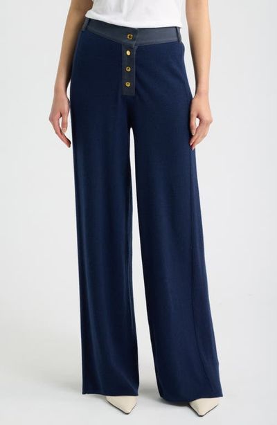 rag & bone rag & bone Lucy Wide Leg Wool Blend Pants