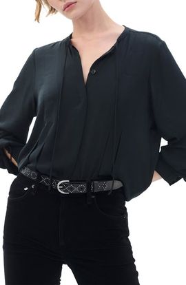 rag & bone rag & bone Maise Studded Leather Belt