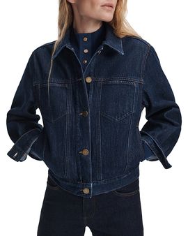 Rag & Bone rag & bone Marie Trucker Jean Jacket in Dark Rinse