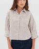 rag & bone rag & bone Marin Cropped Stripe Shirt Tanst - 2