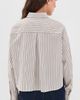 rag & bone rag & bone Marin Cropped Stripe Shirt Tanst - 3