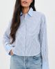 rag & bone rag & bone Marin Multi Stripe Shirt Blumltistp - 2