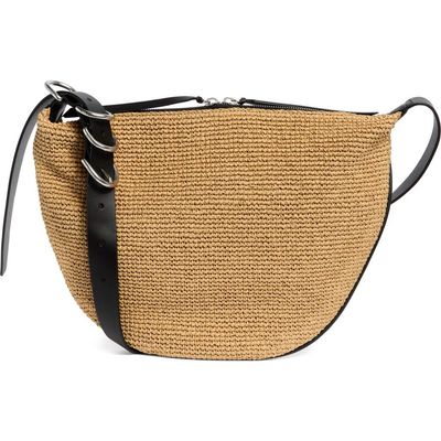 rag & bone rag & bone Medium Mercer Woven Straw Hobo Bag