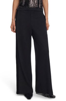 rag & bone rag & bone Melanie Wide Leg Wool Track Pants