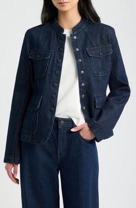 rag & bone rag & bone Mercer Cotton Denim Blazer