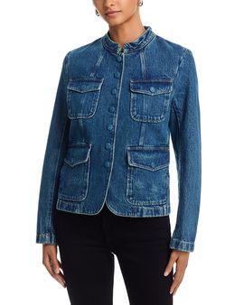 Rag & Bone rag & bone Mercer Denim Stand Collar Jacket