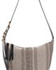 rag & bone rag & bone Mercer Medium Hobo Bag Dark Brown One - 1