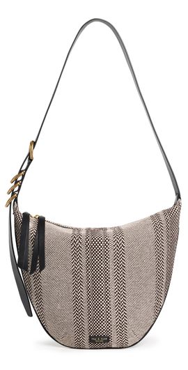 rag & bone rag & bone Mercer Medium Hobo Bag Dark Brown One