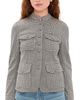 rag & bone rag & bone Mercer Ponte Blazer Black Plaid - 1