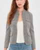 rag & bone rag & bone Mercer Ponte Blazer Black Plaid - 2
