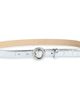 rag & bone rag & bone Mia Leather Skinny Belt - 1
