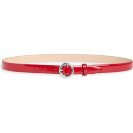 rag & bone rag & bone Mia Patent Skinny Leather Belt
