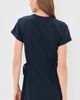 rag & bone rag & bone Mica Tie Tee Dress Navy - 3