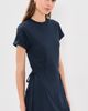 rag & bone rag & bone Mica Tie Tee Dress Navy - 4