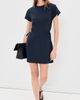 rag & bone rag & bone Mica Tie Tee Dress Navy - 5