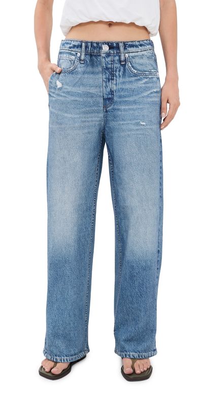 rag & bone rag & bone Miramar Ankle Pull On Wide Leg Pants Minetta