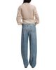 Rag & Bone rag & bone Miramar High Rise Wide Leg Drawstring Terry Sweatpant Jeans in Ellis - 4