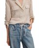Rag & Bone rag & bone Miramar High Rise Wide Leg Drawstring Terry Sweatpant Jeans in Ellis - 6