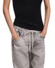 Rag & Bone rag & bone Miramar High Rise Wide Leg Drawstring Terry Sweatpant Jeans in Icy Grey - 6