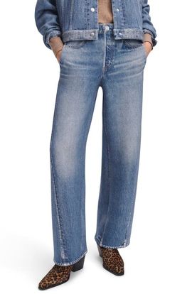 rag & bone rag & bone Miramar Mallow High Waist Wide Leg Pull-On Pants
