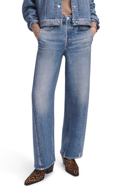 rag & bone rag & bone Miramar Mallow High Waist Wide Leg Pull-On Pants