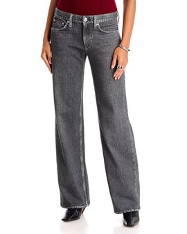 Rag & Bone rag & bone Miramar Mid Rise Cam Terry Sweatpant Jeans in Barren