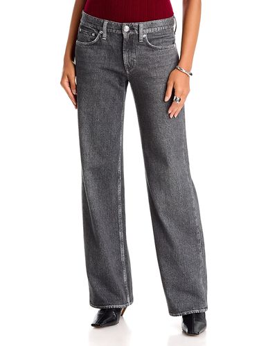 Rag & Bone rag & bone Miramar Mid Rise Cam Terry Sweatpant Jeans in Barren