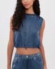 rag & bone rag & bone Miramar Satin Mica Bubble Top Jasper - 2