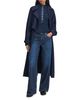Rag & Bone rag & bone Miramar Sofie High Rise Wide Leg Terry Sweatpant Jeans in Nolita - 2
