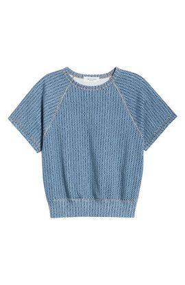 rag & bone rag & bone Miramar Terry Cloth Short Sleeve Sweatshirt