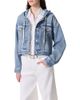 Rag & Bone rag & bone Miramar Terry Hooded Trucker Jacket - 1