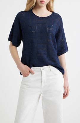 rag & bone rag & bone Morgan Pointelle Stitch Sweater