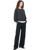 rag & bone rag & bone Navy Sofie Wide Leg Chino Trousers - 4