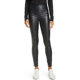 rag & bone rag & bone Nina High Waist Pull On Faux Leather Skinny Pants