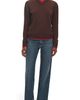 rag & bone rag & bone Nyla Cashmere Vee Crew Sweater - 5
