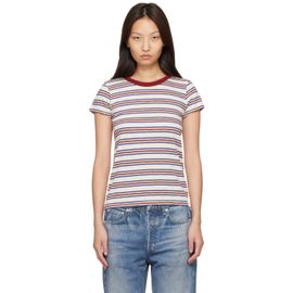 rag & bone rag & bone Off-White 'The Slub Stripe' T-Shirt