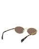 Rag & Bone rag & bone Oval Sunglasses, 55mm - 5