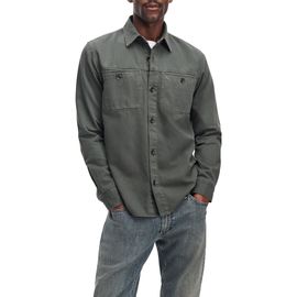 rag & bone rag & bone Overdyed Denim Button-Up Work Shirt