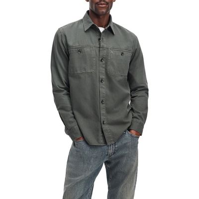 rag & bone rag & bone Overdyed Denim Button-Up Work Shirt