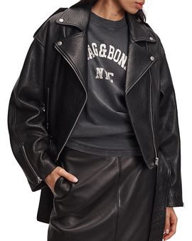 Rag & Bone rag & bone Penelope Leather Moto Jacket