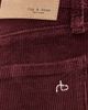 rag & bone rag & bone Peyton Corduroy Mid Rise Pants Dkburgcord - 6