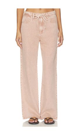 Rag & Bone Rag & Bone Phoebe Drawstring Wide Jeans