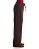Rag & Bone rag & bone Phoebe Featherweight Drawstring High Rise Wide Leg Jeans in Dark Brown - 4