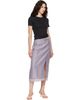 rag & bone rag & bone Purple Suki Organza Midi Skirt - 4