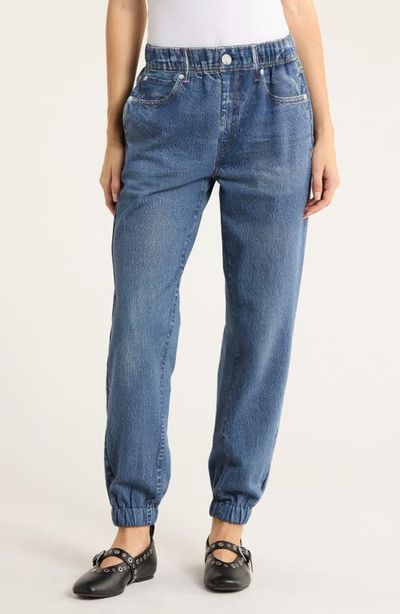 rag & bone rag & bone rb Miramar Denim Print Cotton Fleece Joggers