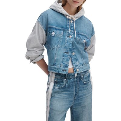 rag & bone rag & bone rb Miramar Mixed Media Jacket