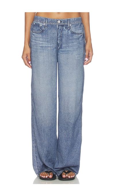 Rag & Bone Rag & Bone rb Miramar Slink Wide Leg Pull On Jeans
